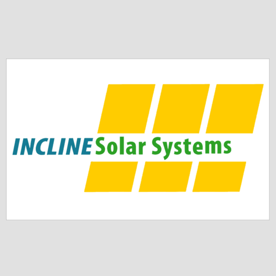 Incline Solar Systems logo graphic design