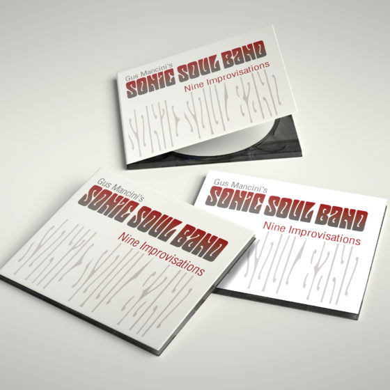 CD covers for Sonic Soul Band's Nine Improvisations album