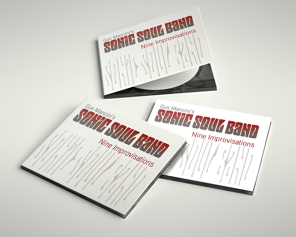 CD covers for Sonic Soul Band's Nine Improvisations album