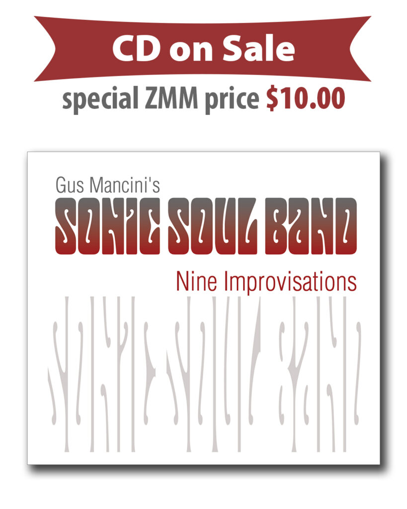 Sonic Soul Band poster: CD on Sale