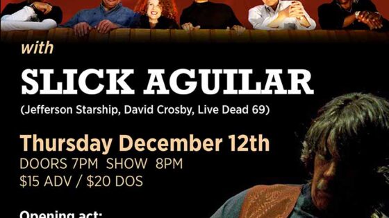 Event poster: Circus of Wolves with Slick Aguilar at Colony Woodstock