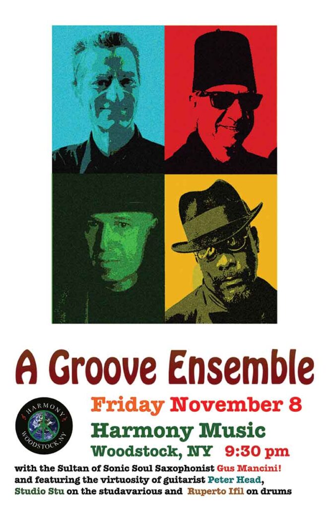 A Groove Ensemble event poster